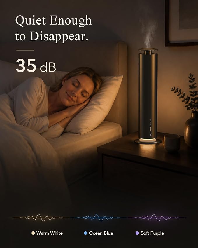 Hotel Waterless Essential Oil Diffuser Battery Powered | 1500 Sq Ft Coverage