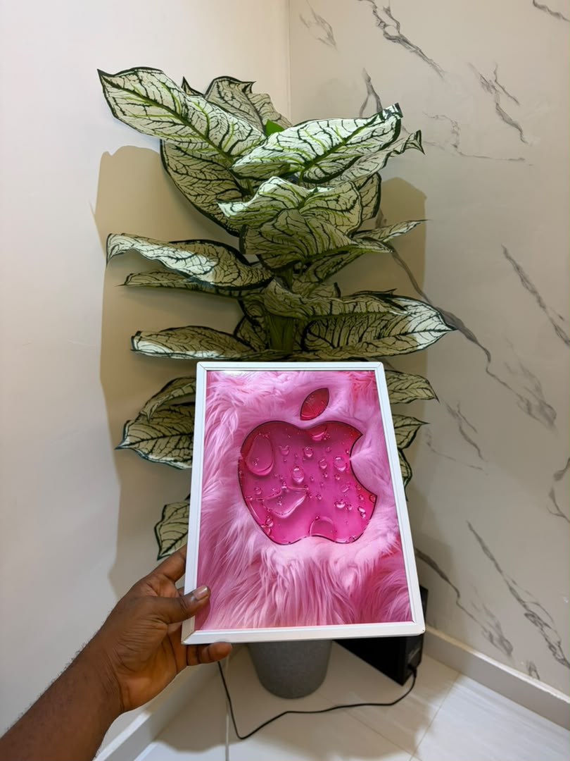 Pink Drip Framed Prin