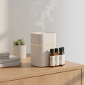 Hotel Waterless Essential Oil Diffuser Battery Powered | 1500 Sq Ft Coverage
